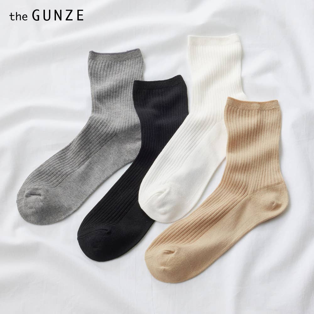 【綿100%】リブソックス